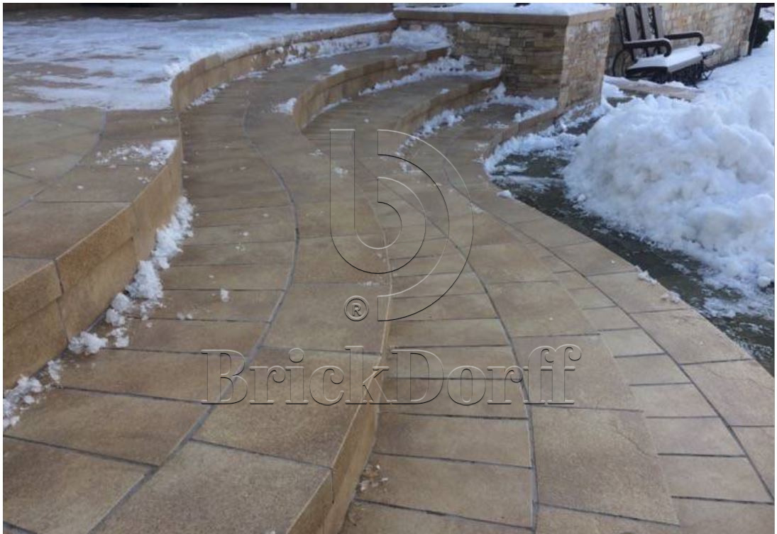 Клинкерная Плитка напольная противоскользящая Stroeher KERAPLATTE ROCCIA 835 sandos 240*115*10 мм