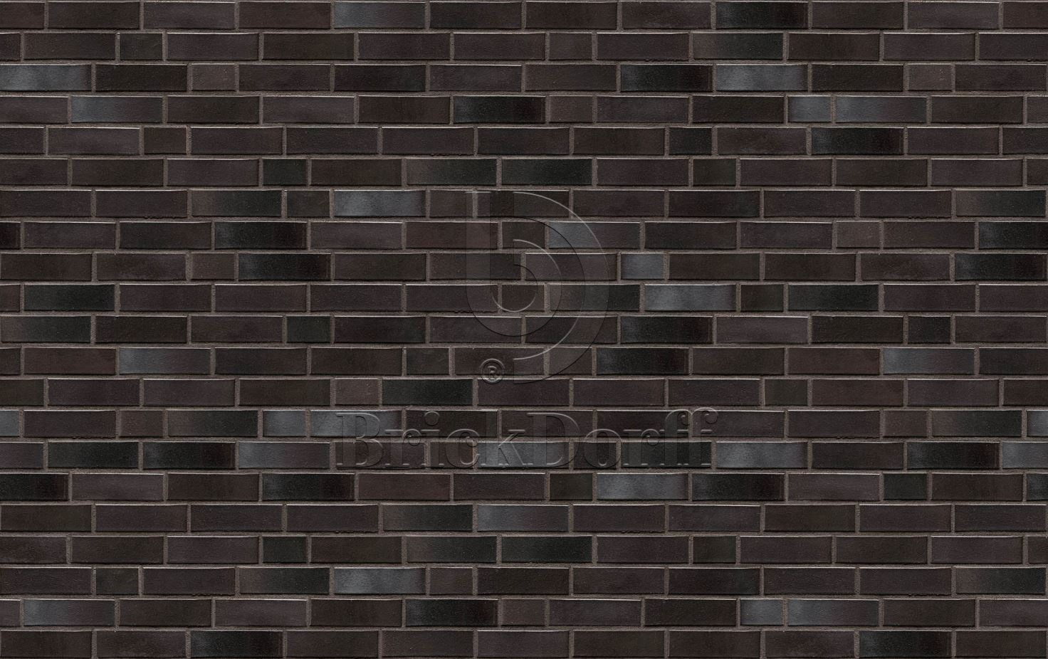 Кирпич облицовочный Клинкерный ABC 954 Hamburg schwarz-blau-bunt glatt NF 240*115*71 мм