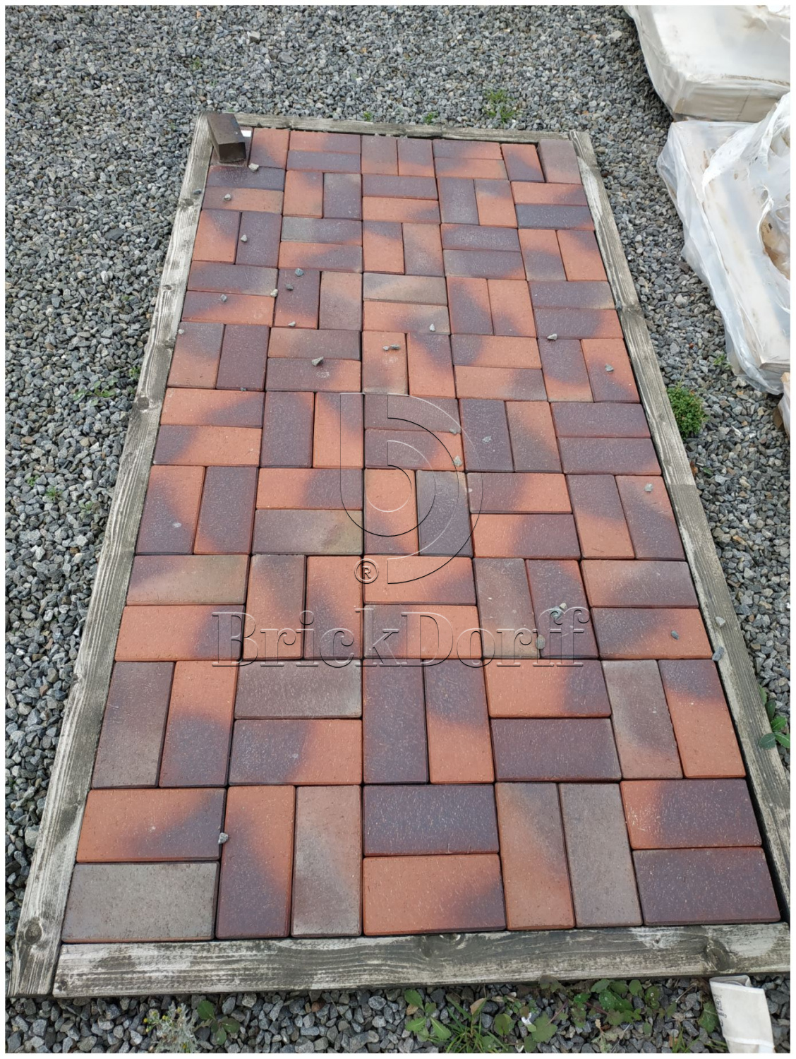 Тротуарная плитка / брусчатка Клинкерная ABC Danzig (Данзиг), 200*100*40 мм