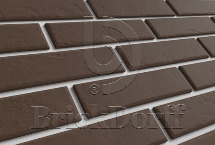 Brawn 245х65х8,5 мм клинкерная плитка белая под кирпич для фасада и цоколя