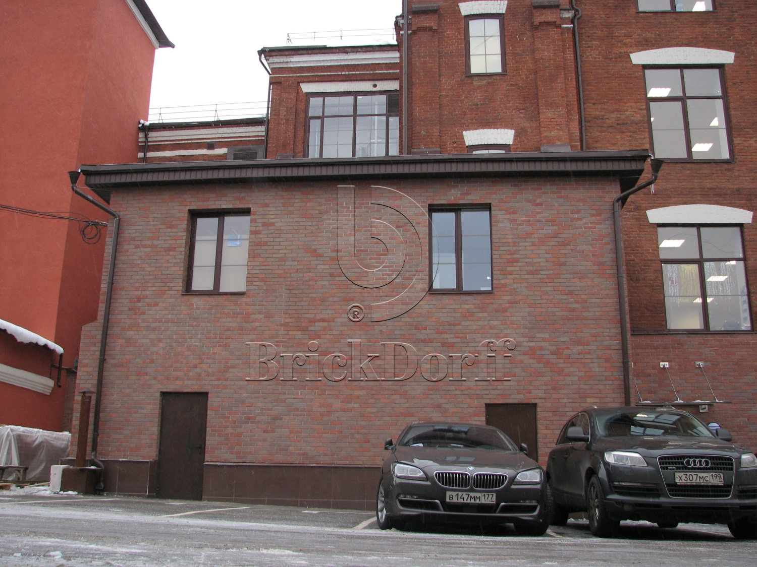 Клинкерная фасадная плитка облицовочная под кирпич Stroeher (Штроер) Keraprotect 416 rotterdam рельефная NF11, 240*71*11 мм