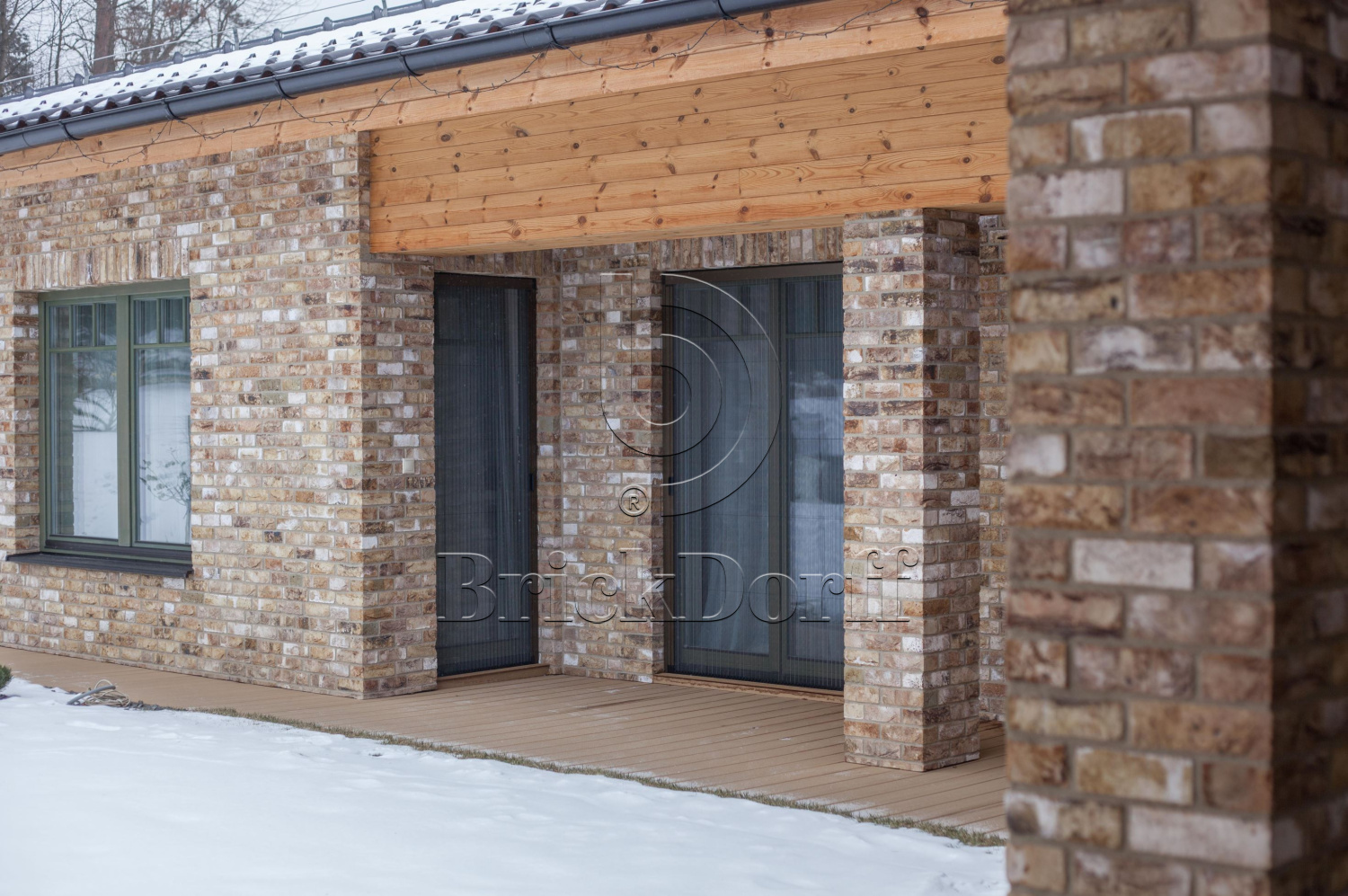 Barnsteen DF 214х103х66 мм, Кирпич ручной формовки Engels baksteen