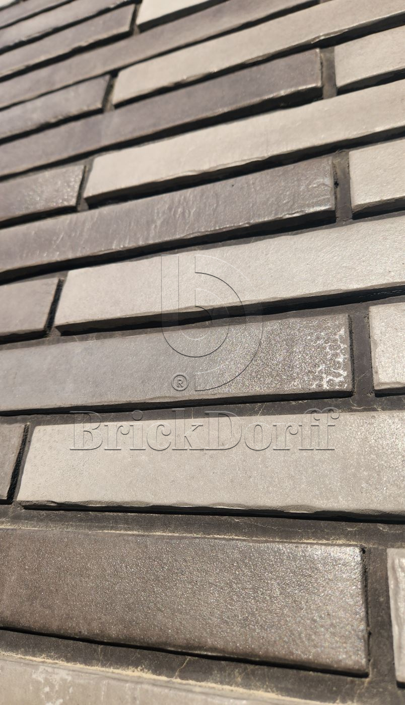 Фасадная ригельная плитка под клинкер Life Brick Лонг 201, 430*52*15 мм