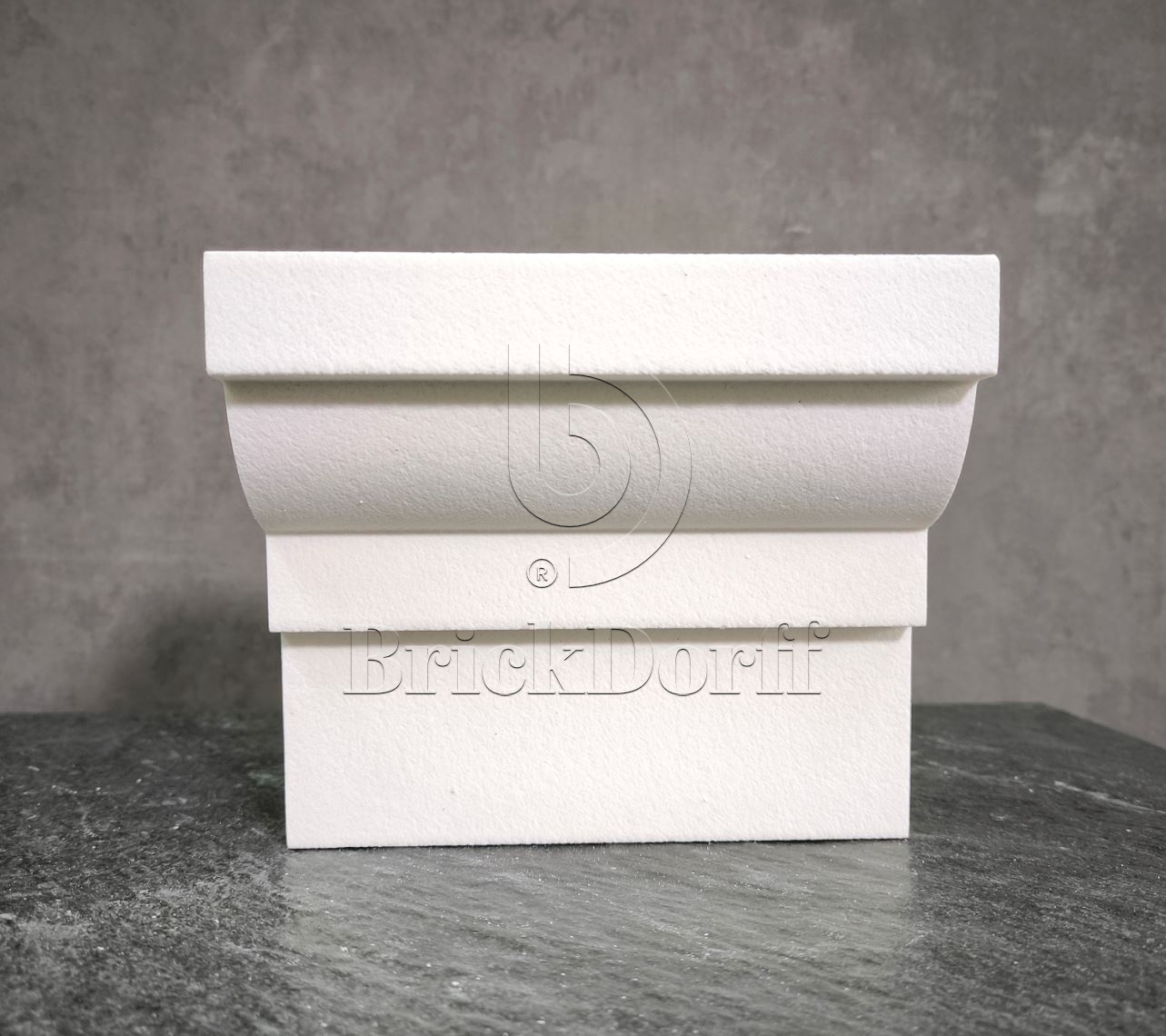 КАРНИЗ для Фасада и Интерьера - лепнина, декор из пенополистирола КВ-170/2 170*100*2000 мм