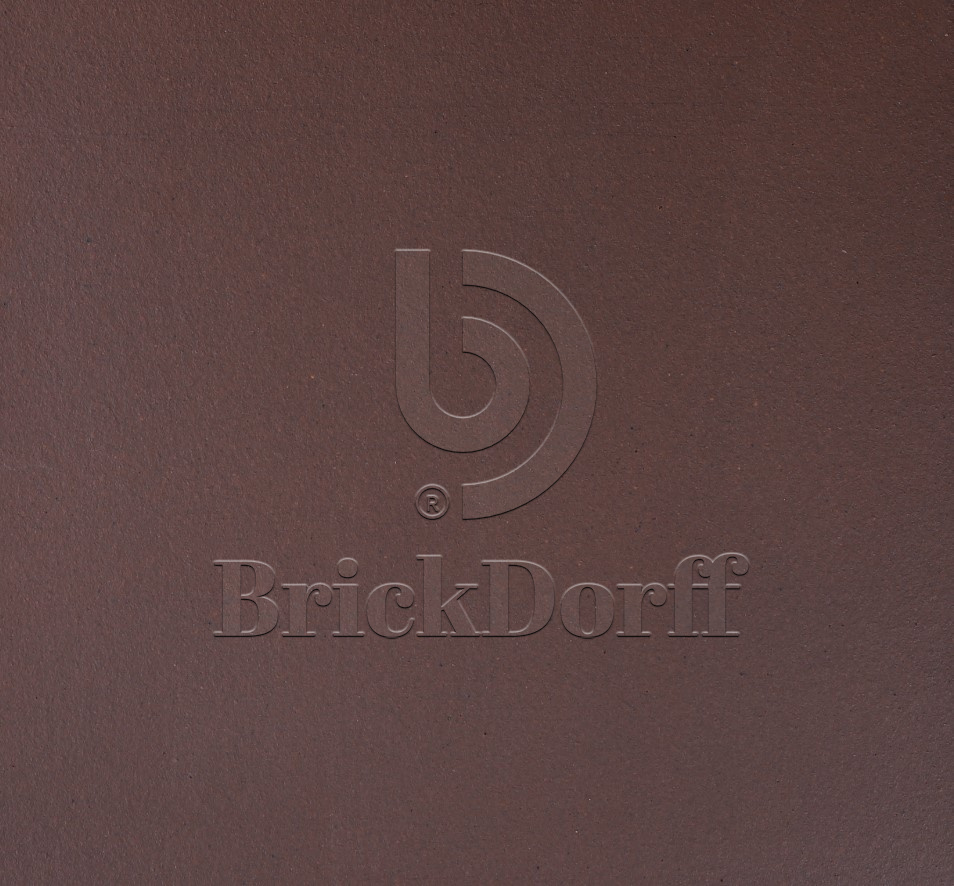 017 Brown 244*330*18 мм, клинкерная ступень флорентинер- с капиносом, противоскользящая