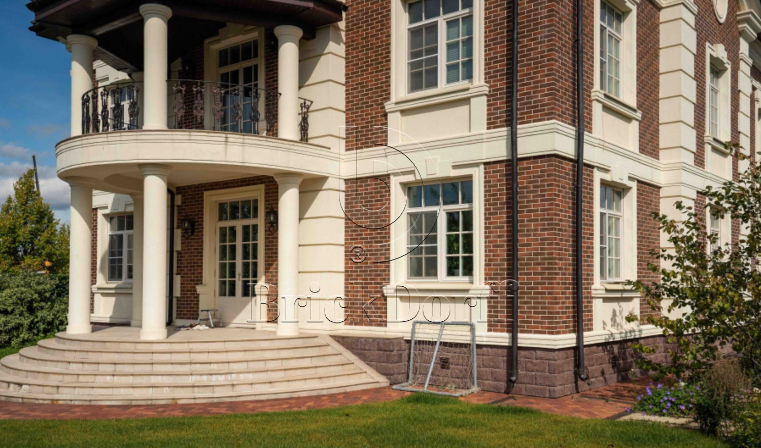 ABC Rotbunt Struktur besandet, 240*52*8 мм Клинкерная фасадная плитка облицовочная под кирпич