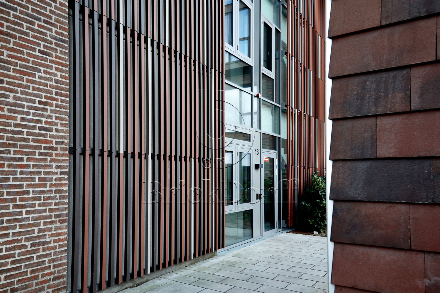 Tempio Rustikotta TONED FLAMED 200x400x14мм Дранка керамическая плитка для навесного вент Фасада и Кровли