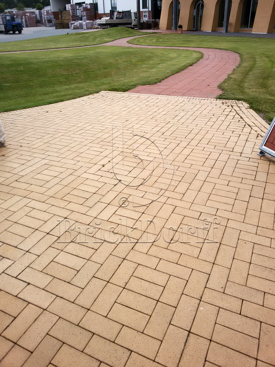 Тротуарная плитка / брусчатка Клинкерная ABC Lederfarben nuanciert (Ледерфарбен нуанкиерт), 200*100*45 мм