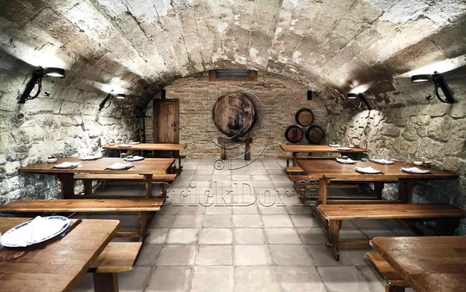 Alhamar BLANCO Exagres 330*330*12 мм, клинкерная ступень флорентинер- с капиносом, противоскользящая