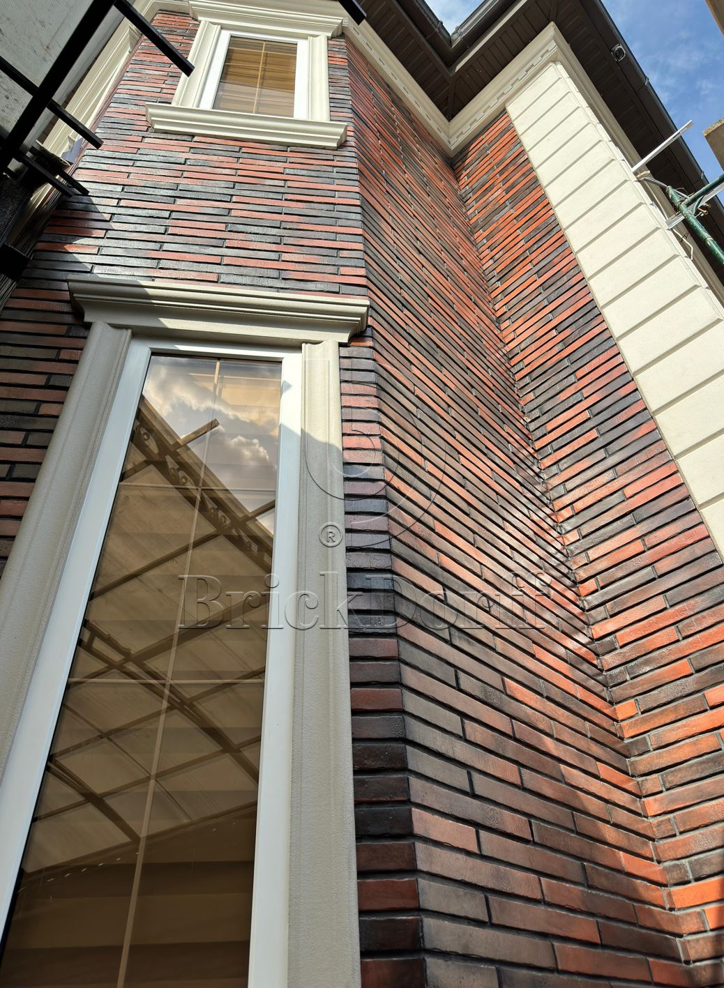 Фасадная ригельная плитка под клинкер Life Brick Лонг 820, 430*52*15 мм