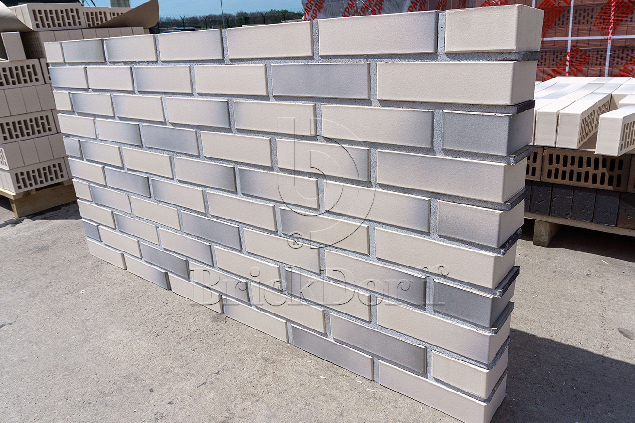 КГ Ashen Premium 1НФ 250*120*65 белый кирпич лицевой облицовочный керамический пустотелый