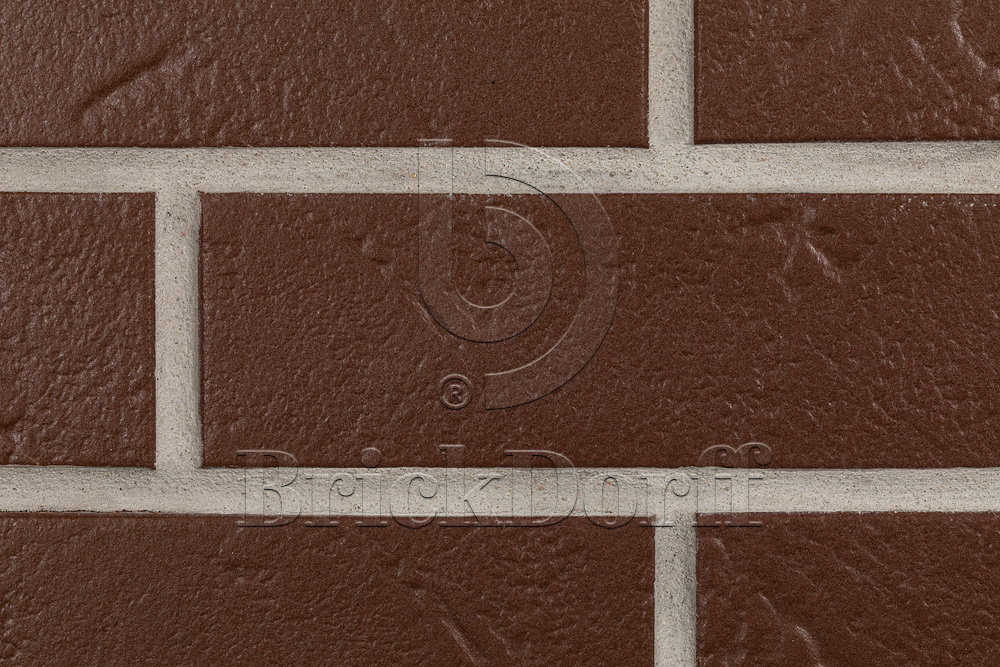 Objekta Braun genarbt, 240*71*10 мм, Клинкерная фасадная плитка облицовочная под кирпич ABCklinker