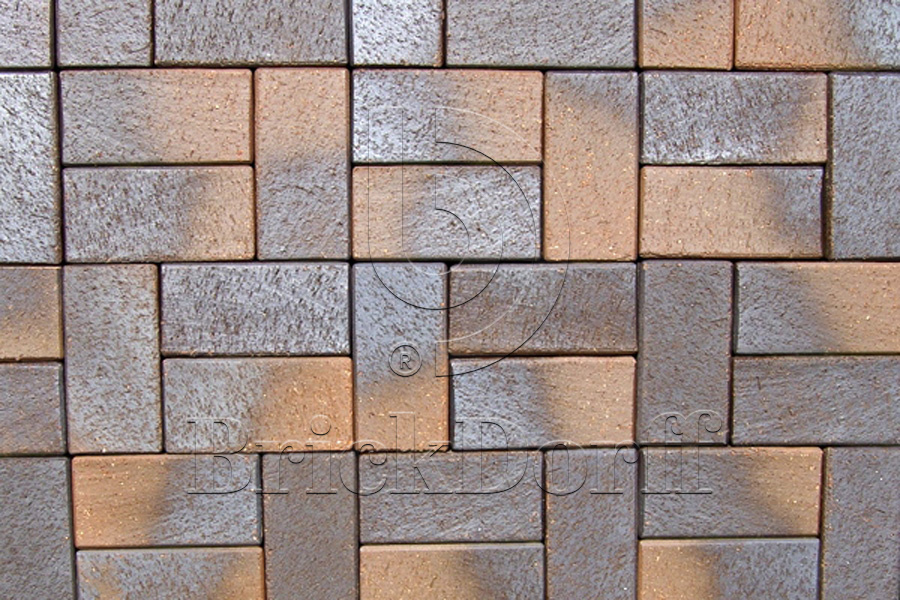 Тротуарная плитка / брусчатка Клинкерная ABC Lederfarben black (Ледерфарбен блакк) 200*100*45 мм