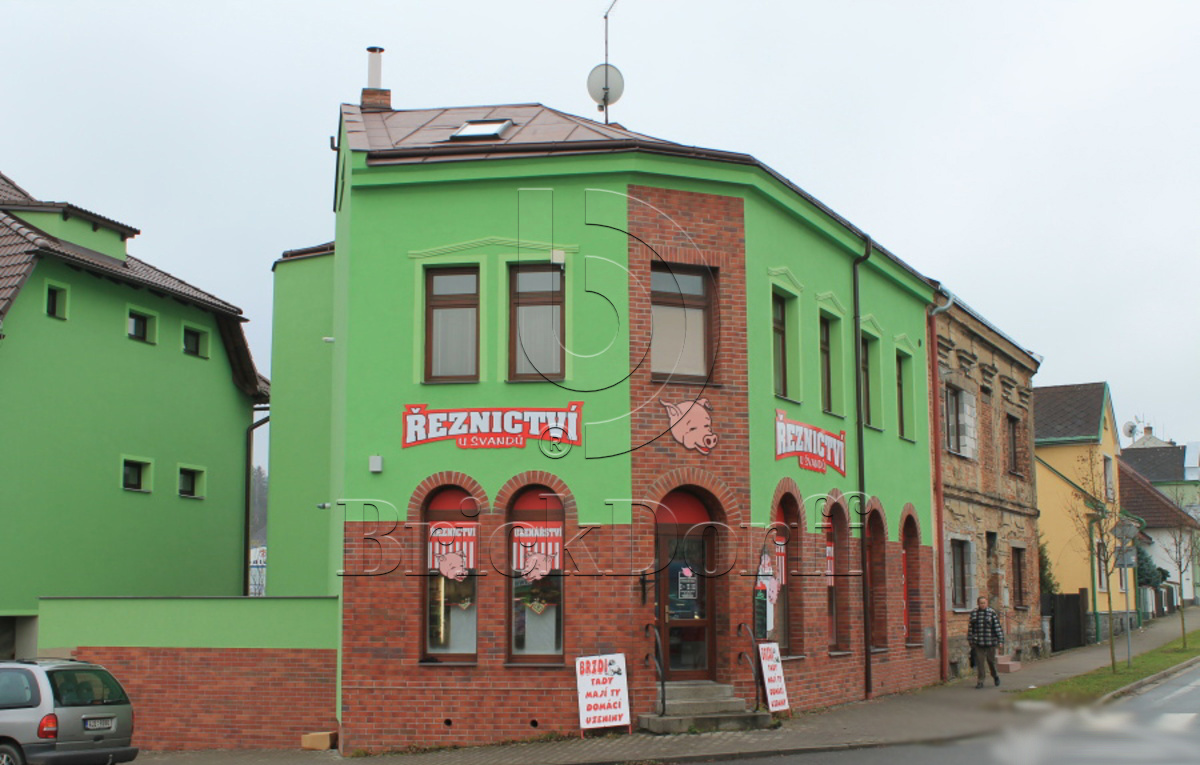 Клинкерная фасадная плитка облицовочная под кирпич Stroeher (Штроер) Keraprotect 416 rotterdam рельефная NF11, 240*71*11 мм