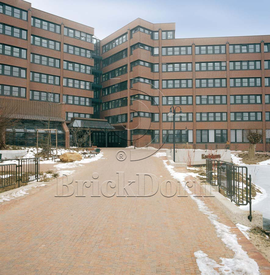 Клинкерная фасадная плитка облицовочная под кирпич Stroeher (Штроер) Keraprotect 415 breda рельефная NF11, 240*71*11 мм