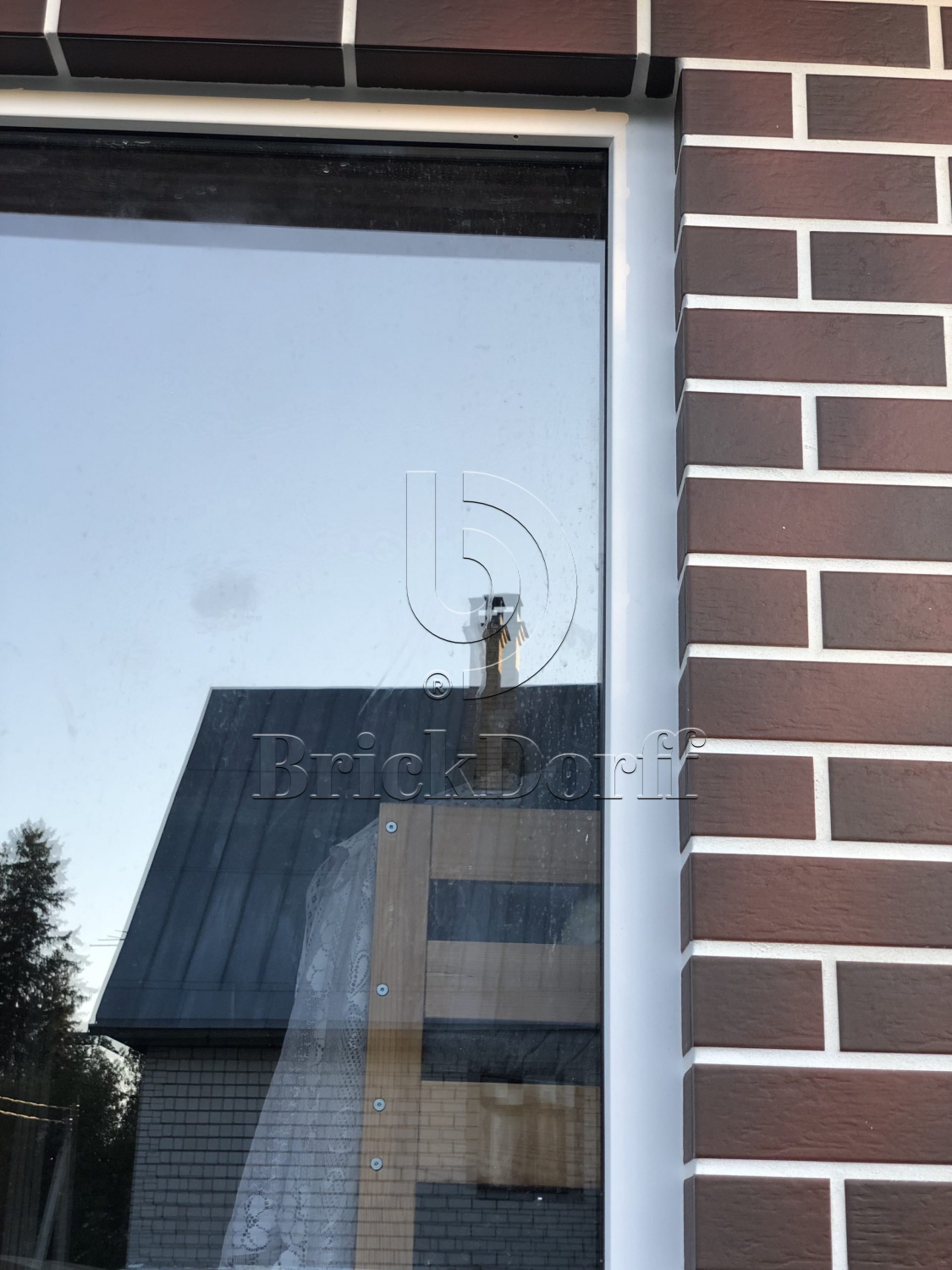 CLOUD BROWN DURO 245X66х7,4 мм Клинкерная фасадная плитка под кирпич облицовочная коричневая