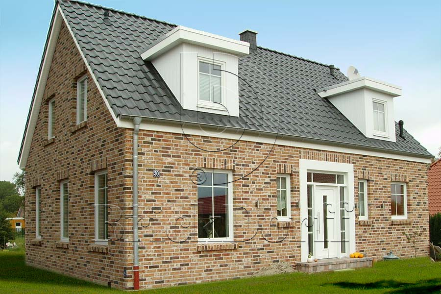 Керамическая черепица рядовая Roben FLANDERNplus антрацит ангоб