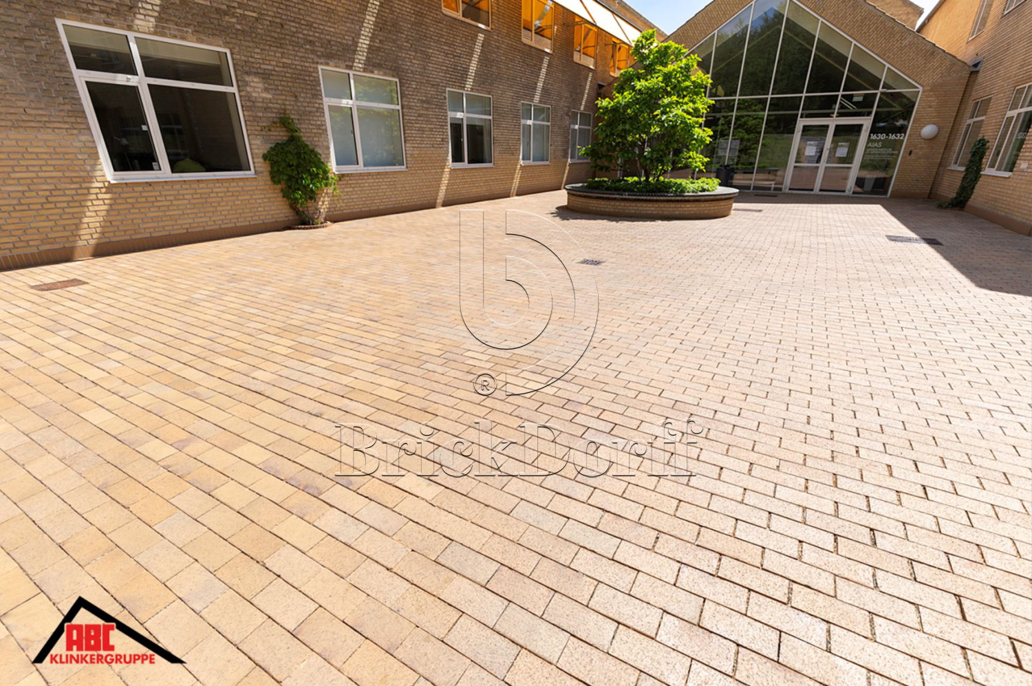 Тротуарная плитка / брусчатка Клинкерная ABC Antik gelb kohlebrand (Антик гелб кохлебранд), 200*100*52 мм