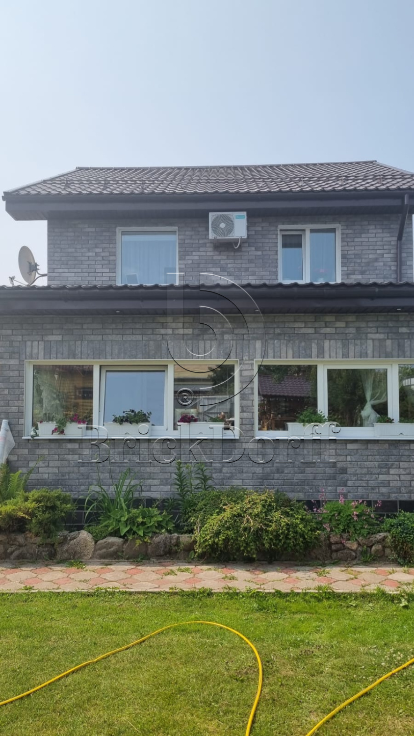 Viano Grys 245X66х7,4 мм Клинкерная фасадная плитка под кирпич облицовочная, серо-бежевый