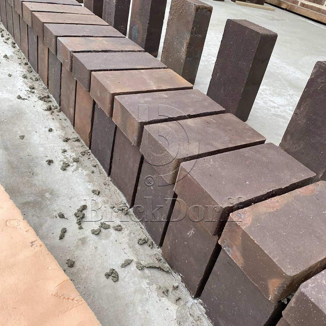 Тротуарная плитка / брусчатка Клинкерная коричневая LHL klinker TOBA 200*100*51 мм