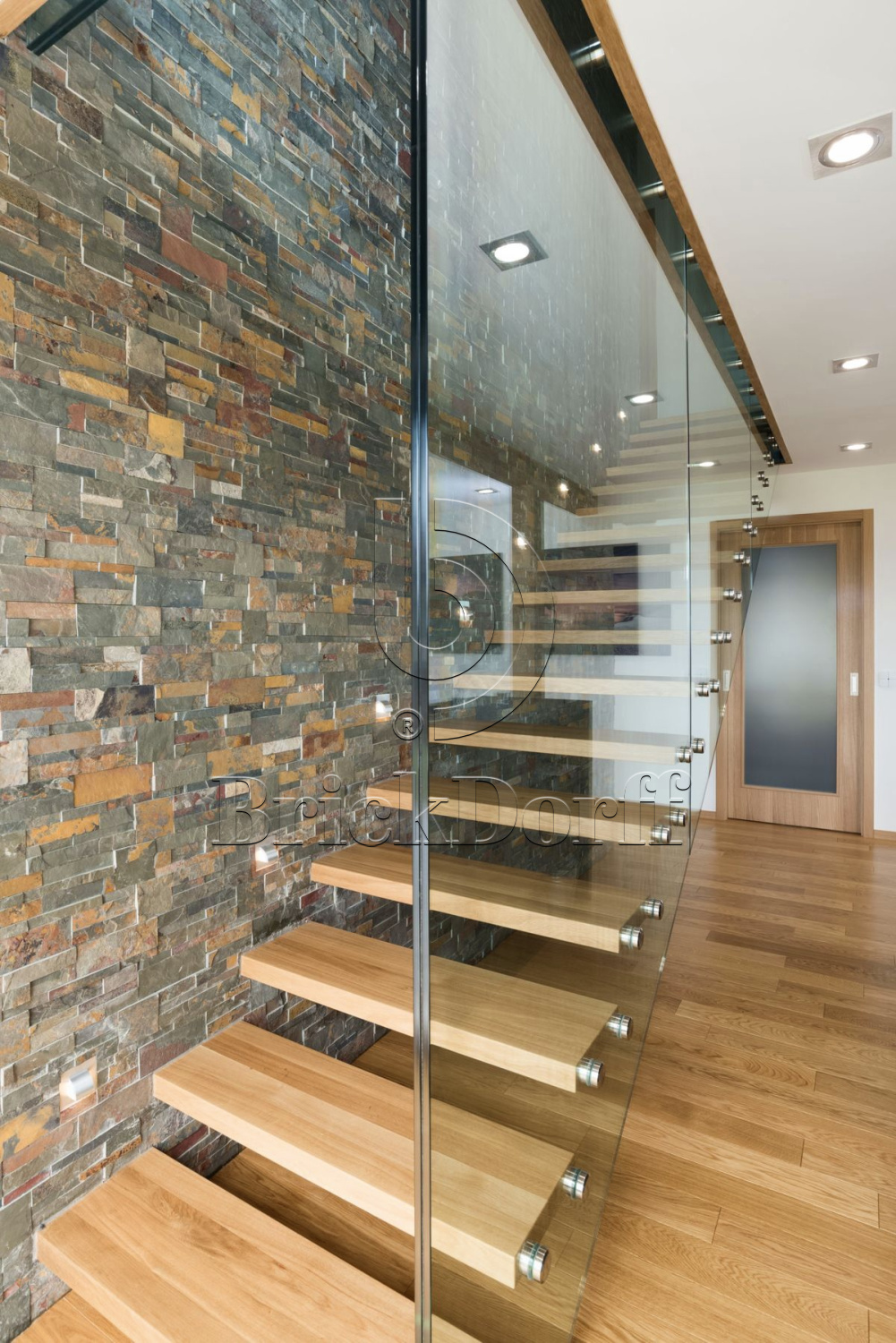 Сланец Цветной 350*180*10\12 мм, натуральный камень для фасада и интерьера BD