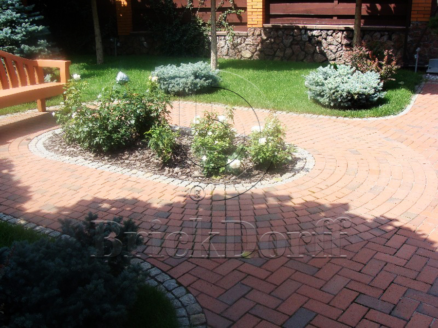 Тротуарная плитка / брусчатка Клинкерная ABC Recker-bunt (Реккер-бунт) 200*100*45 мм