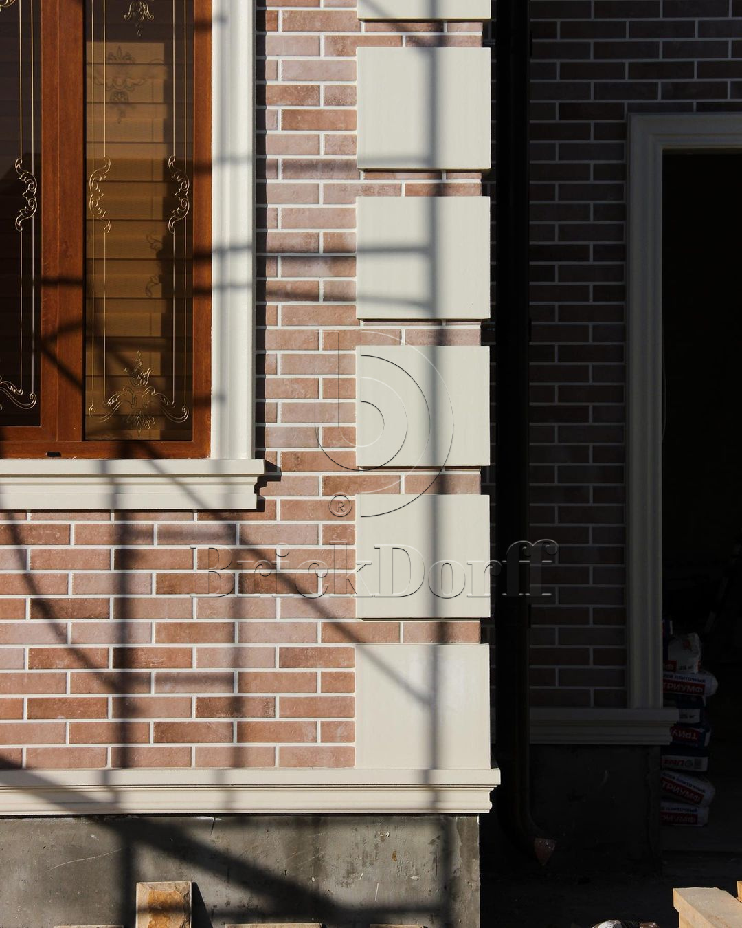 SCANDIANO OCHRA 245X66х7,4 мм Клинкерная фасадная плитка под кирпич облицовочная охровая