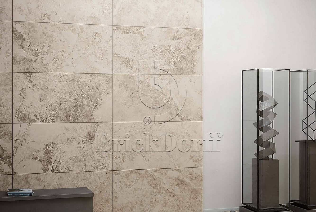 Плитка напольная уличная Supernova Stone Pearl Lastra 20mm 600х600х20мм