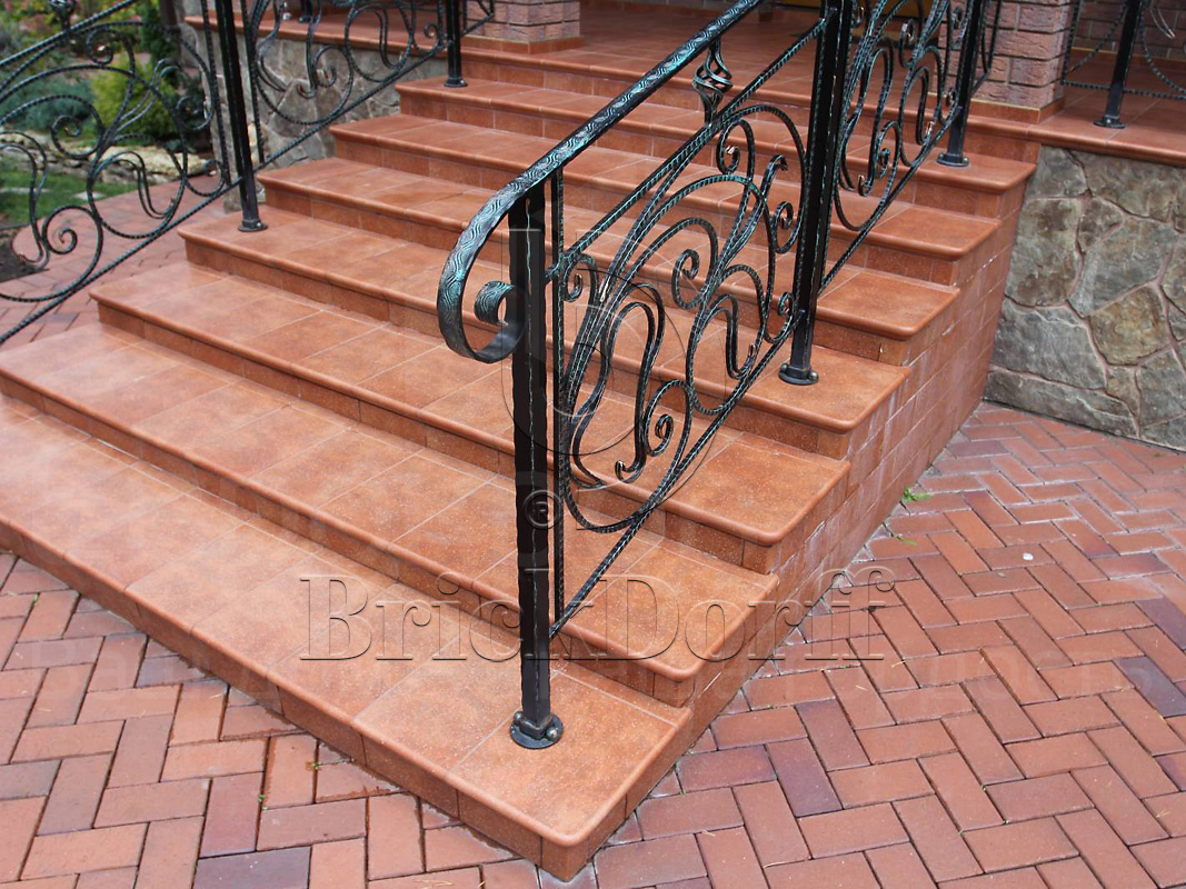 Клинкерная Плитка напольная противоскользящая EURAMIC CADRA 524 male 294*294*8 мм