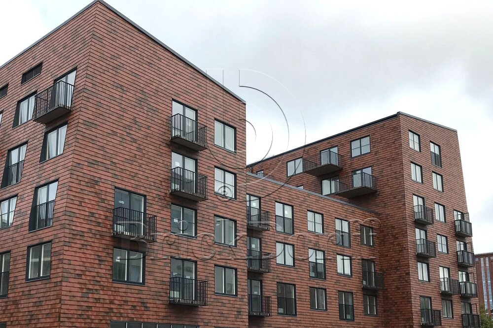 Tempio Rustikotta TONED FLAMED 200x400x14мм Дранка керамическая плитка для навесного вент Фасада и Кровли