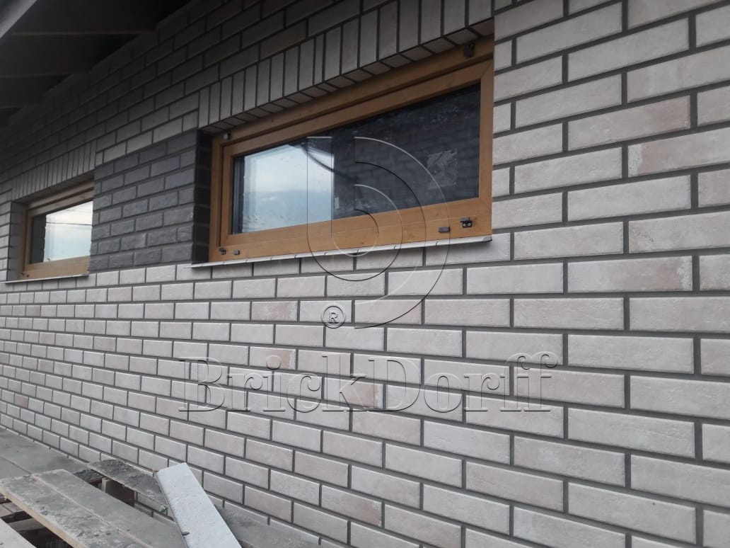 SCANDIANO BEIGE 245X66х7,4 мм Клинкерная фасадная плитка под кирпич облицовочная бежевая