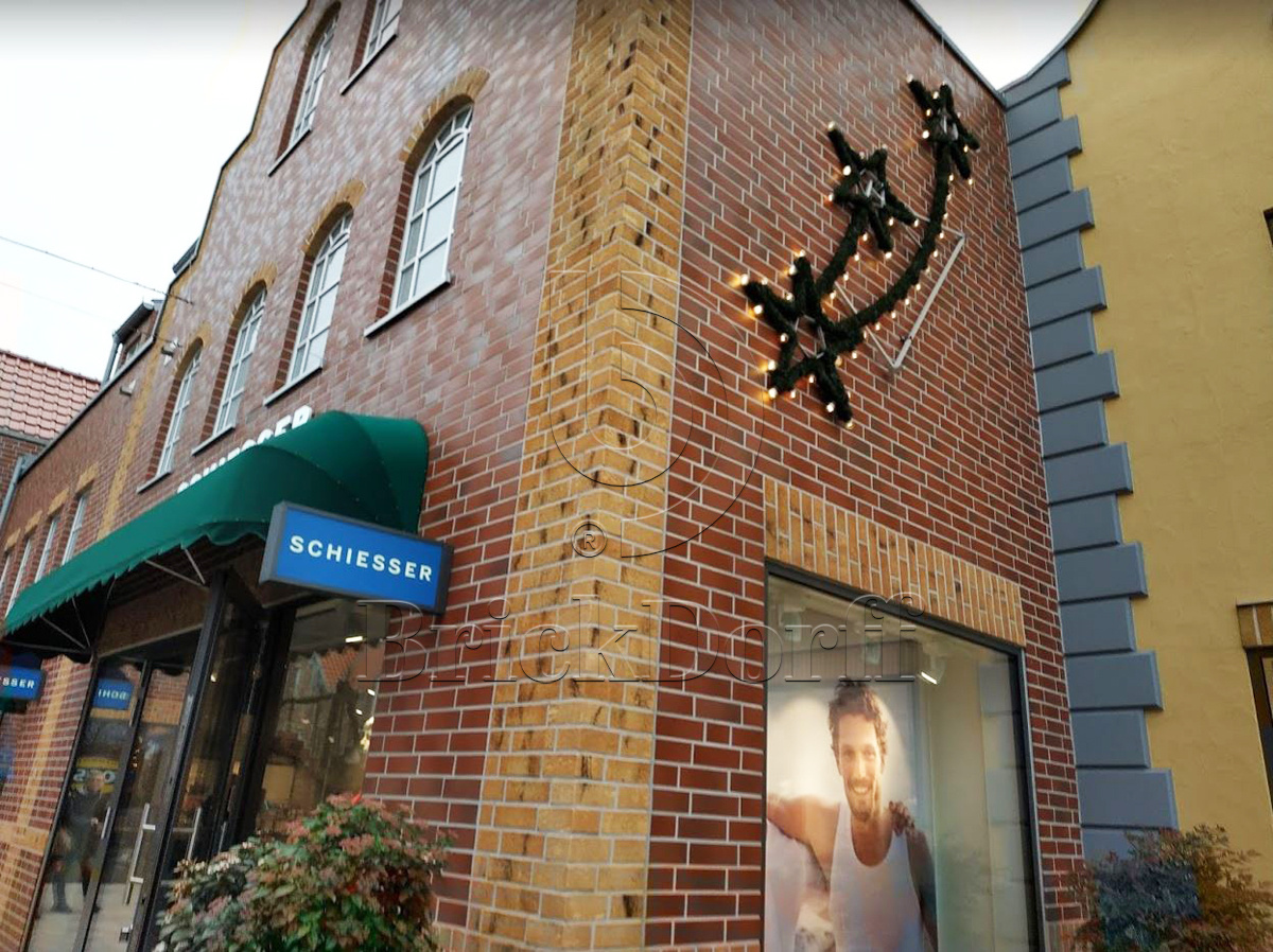 Nordkap glatt 240*71*10 мм, Клинкерная фасадная плитка облицовочная под кирпич ABCklinker