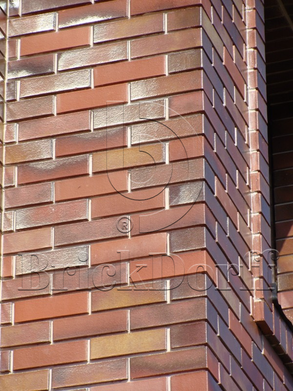 Кирпич облицовочный Клинкерный ABC 7554 Norderney blau-bunt Schmolz glatt  55NF 240*71*55 мм