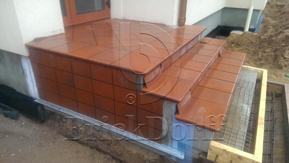 Клинкерная плитка напольная ABC Borkum 240*240*12 мм