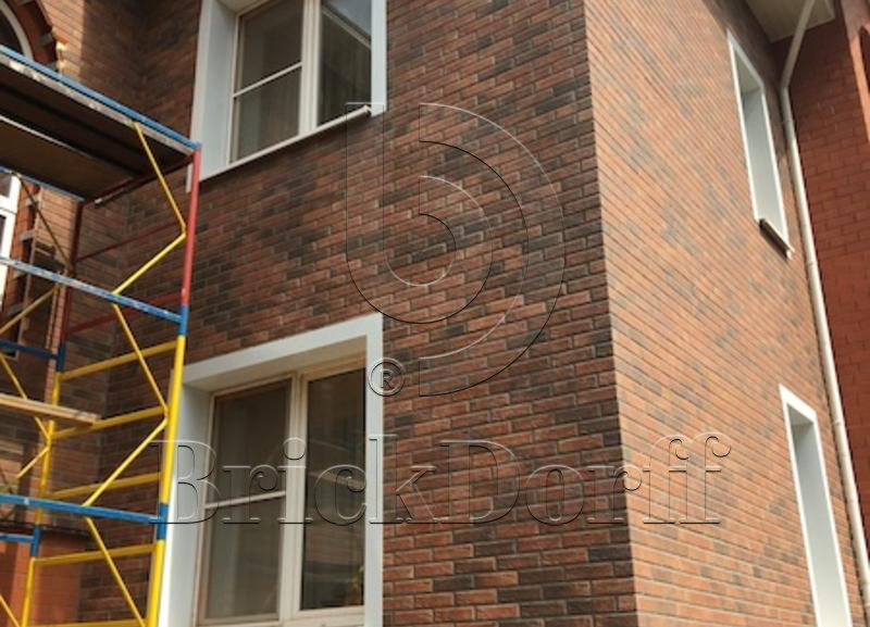 Фасадная и Интерьерная клинкерная плитка под кирпич Cerrad Elewacja Loft brick chili 245*65*8 мм