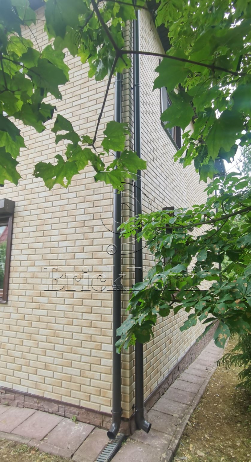 Retro Brick Salt фасадная термопанель из пенополиуретана ППУ 65 мм