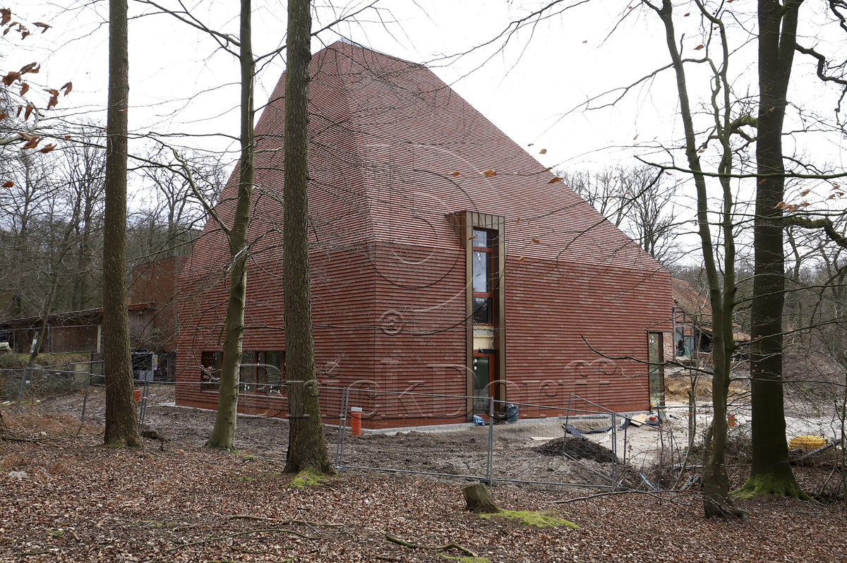 NORDIC Rot schwarz-besandet 365x250x30x14, ABC Клинкерная плитка для навесного вент Фасада и Кровли