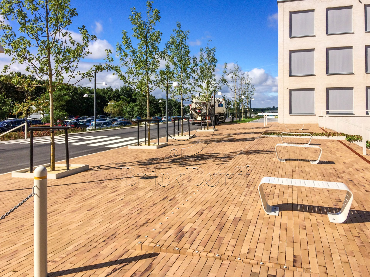 Тротуарная плитка / брусчатка Клинкерная ABC Antik gelb kohlebrand (Антик гелб кохлебранд), 200*100*52 мм