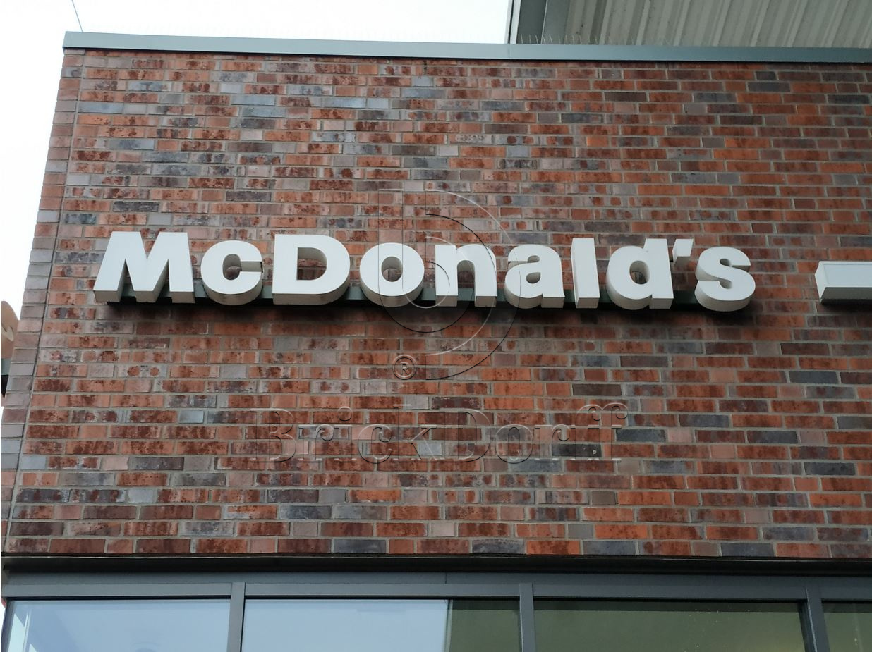 Кирпич облицовочный Клинкерный ABC 5781 Wittenburg Kohlebrand mit Sinterschmolz glatt NF 240*115*71 мм