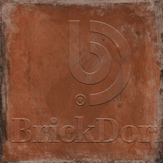 Alhamar ROJO Exagres 330*330*12 мм, клинкерная ступень флорентинер- с капиносом, противоскользящая