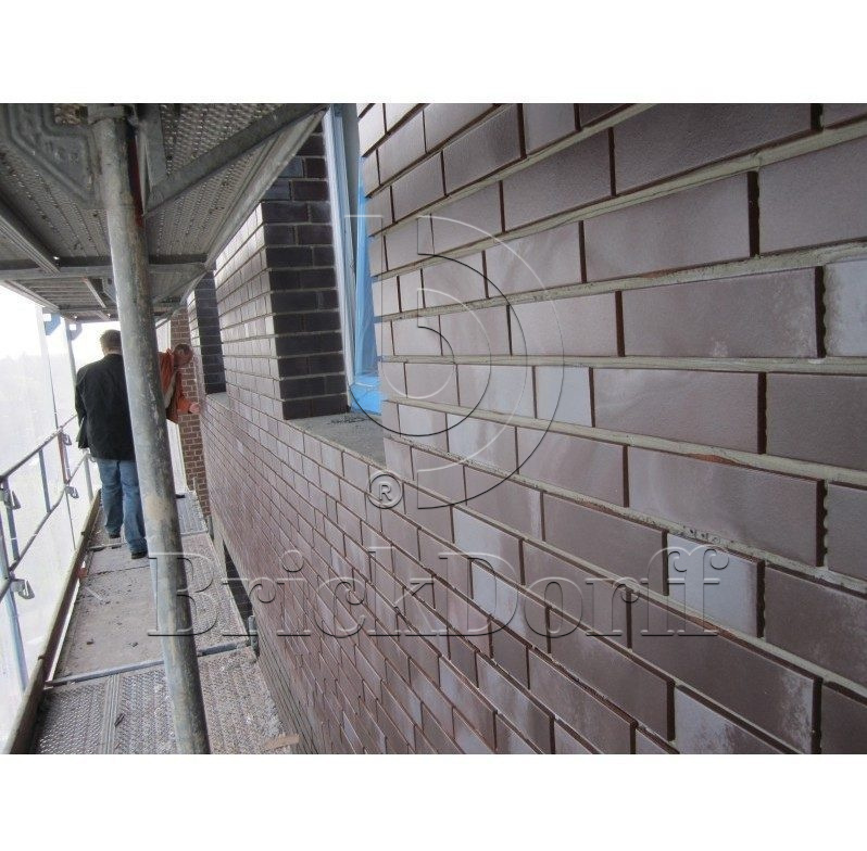 Клинкерная фасадная плитка облицовочная под кирпич ABC Baltrum glatt 240*52*10 мм