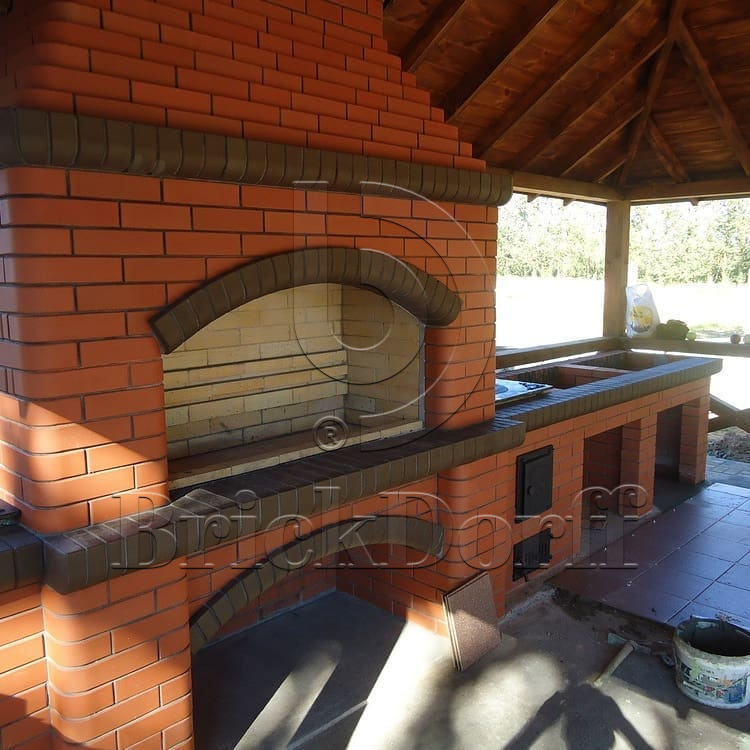 12.101700L Lode Janka гладкий, 250*85*65 мм, Печной Полнотелый Кирпич керамический терракотовый, красный