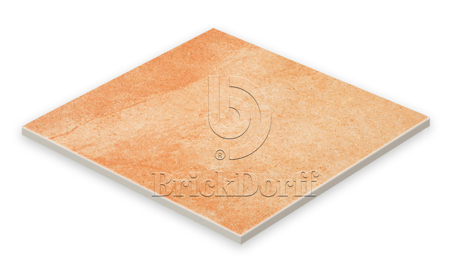 Клинкерная Плитка напольная противоскользящая Stroeher KERAPLATTE ROCCIA X 927 rozenglut 294*294*10 мм