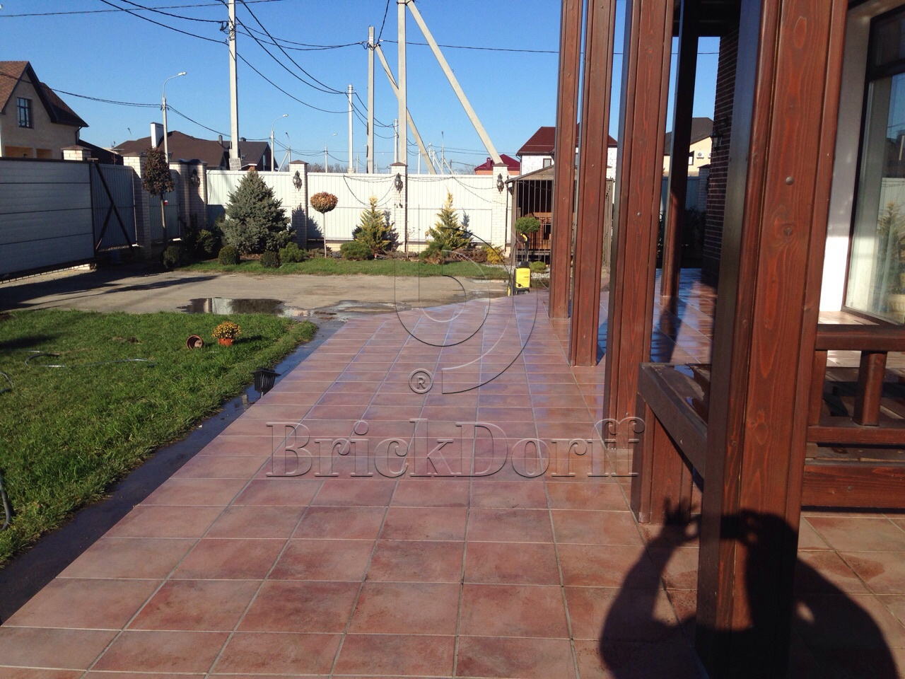 Клинкерная Плитка напольная противоскользящая Stroeher KERAPLATTE AERA X 755 camaro 594*294*10 мм