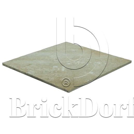 Petra OCRE Exagres 330*330*12 мм, клинкерная ступень флорентинер- с капиносом, противоскользящая