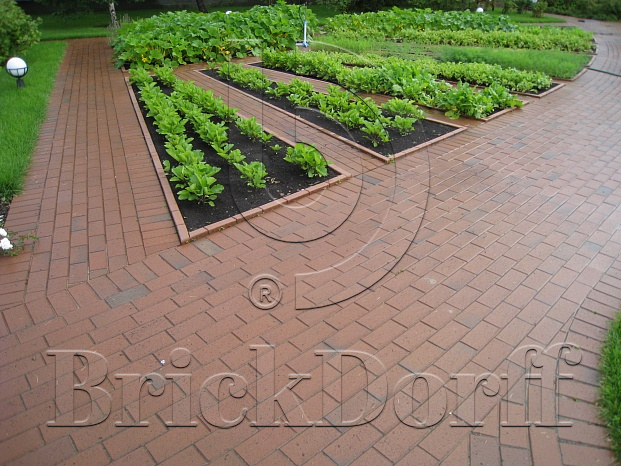 Тротуарная плитка / брусчатка Клинкерная ABC Kiel-Heidebunt (Киел-Хеидебунт), 200*100*45 мм