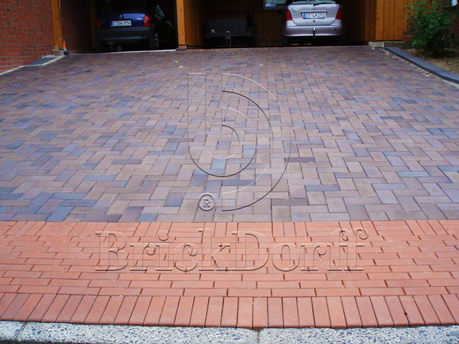 Тротуарная плитка / брусчатка Клинкерная ABC Mitternachtblau (Миттерначтблау) ригельный 240*78*52 мм