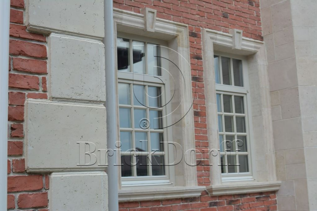 Фасадная облицовочная декоративная плитка травертин-касса 01