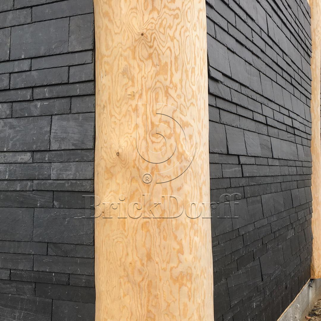 Камень отделка фасада и интерьера. Натуральный - природный камень СЛАНЕЦ плитка  400*220*5/7 мм