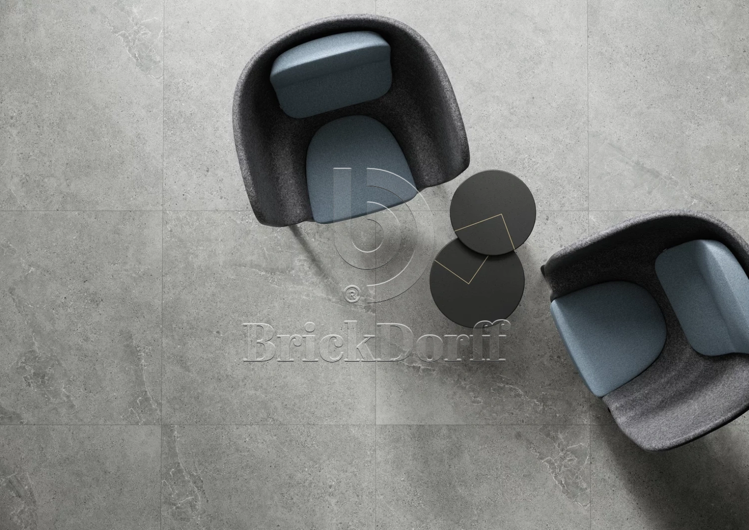 Authority Graphite Gres 595*1195*20 мм тротуарная плитка уличная, противоскользящая, керамогранитная Paradyz